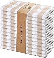 Vista 21 de Urban Villa - Servilletas de tela a cuadros