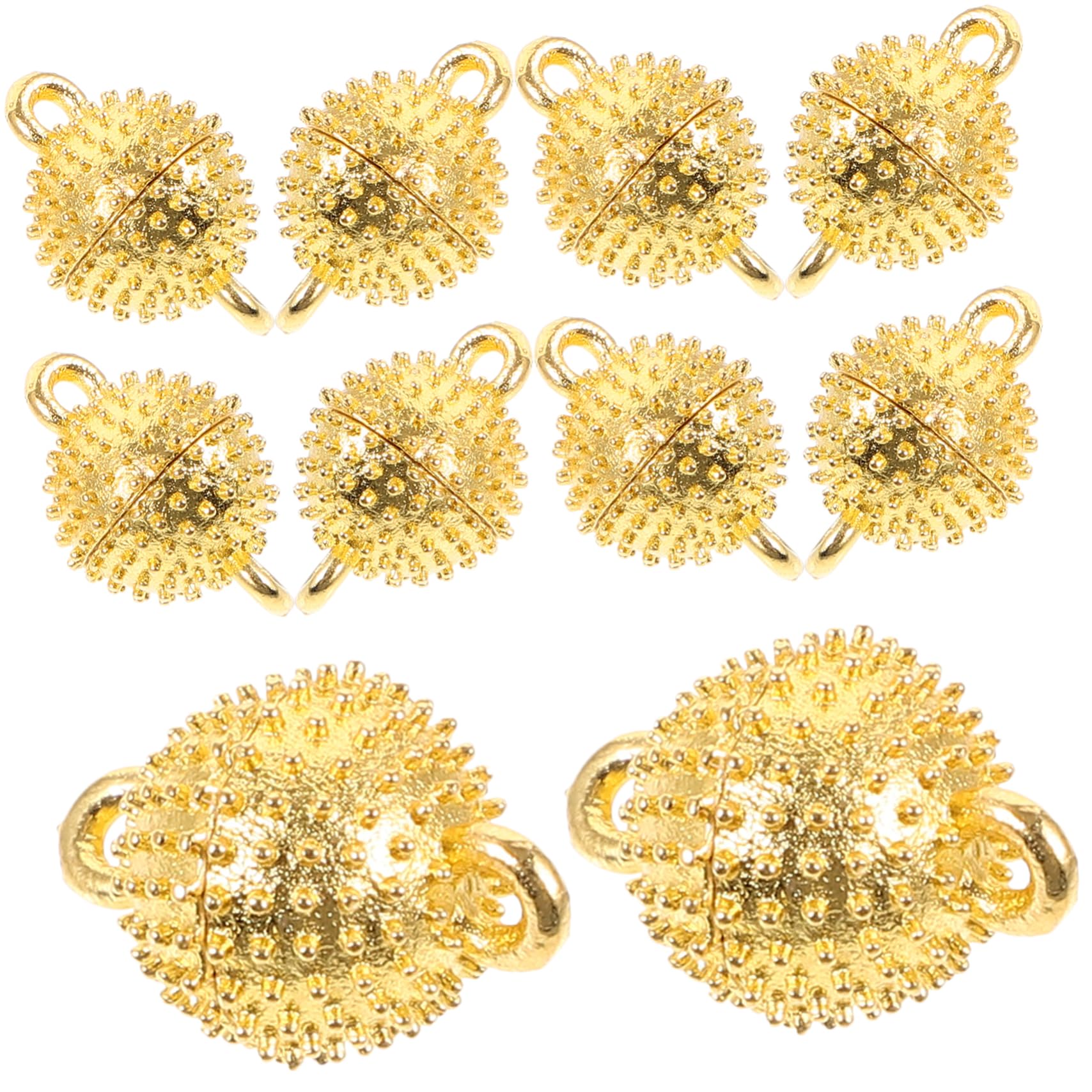 Lurrose 80stücke Magnetverschlüsse Für Schmuck Starke Magnetische Kettenverschlüsse Für Halsketten Und Armbänder Einfache Montage Und Elegantes Design Für Schmuckherstellung