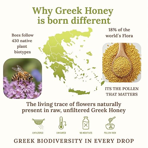 Miniatura 5 de MY LAND Tomillo griego natural natural sin filtrar (9.5 onzas (paquete de 1))