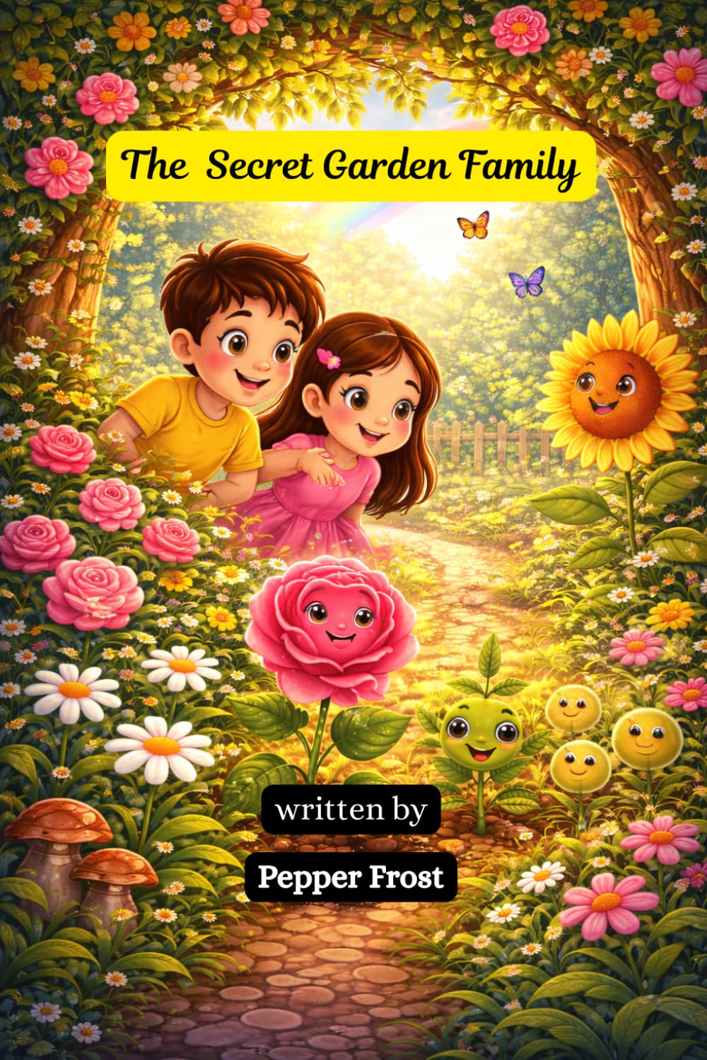 Children Story Book: The Secret Garden Family