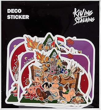 Amazon Co Jp レジンコミックス キリングストーキング デコレーションシール 文房具 オフィス用品