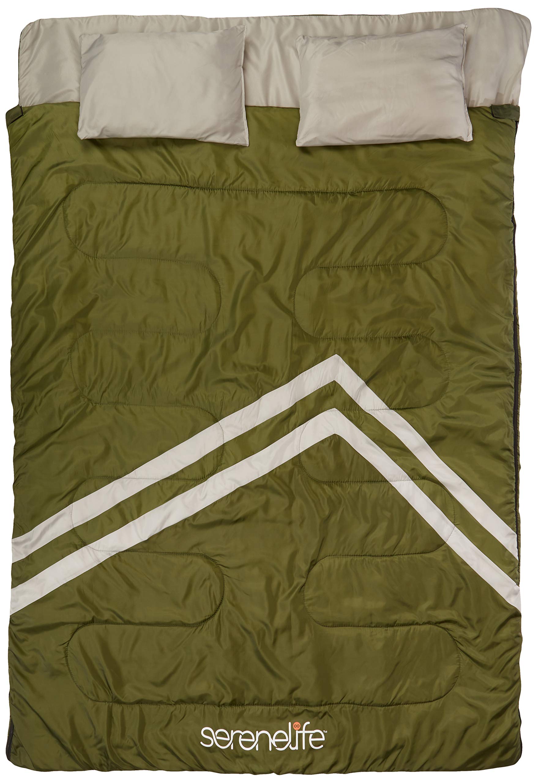 SereneLife Backpacking Sleeping Bag Camping Gear, Réunion