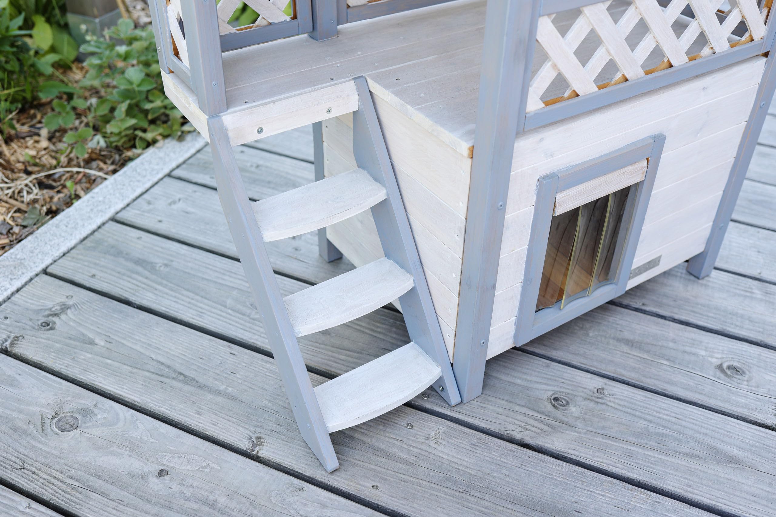KERBL Niche pour chat Lodge Ontario - 77x50x73cm