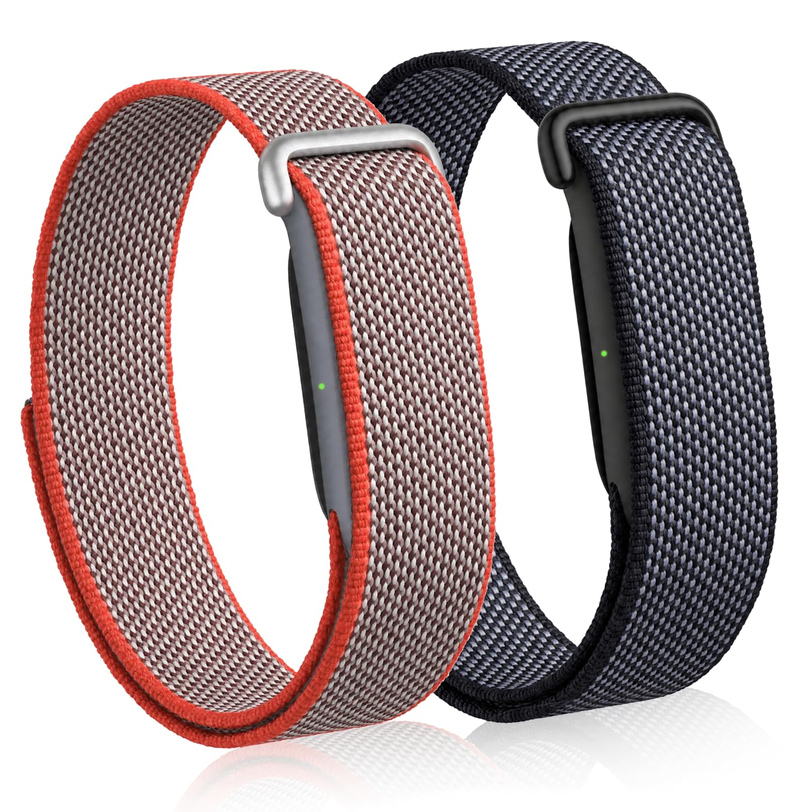 Hexasider 2 Pack Nylon Sport Strap Compatible with Google Fitbit Air — image 1