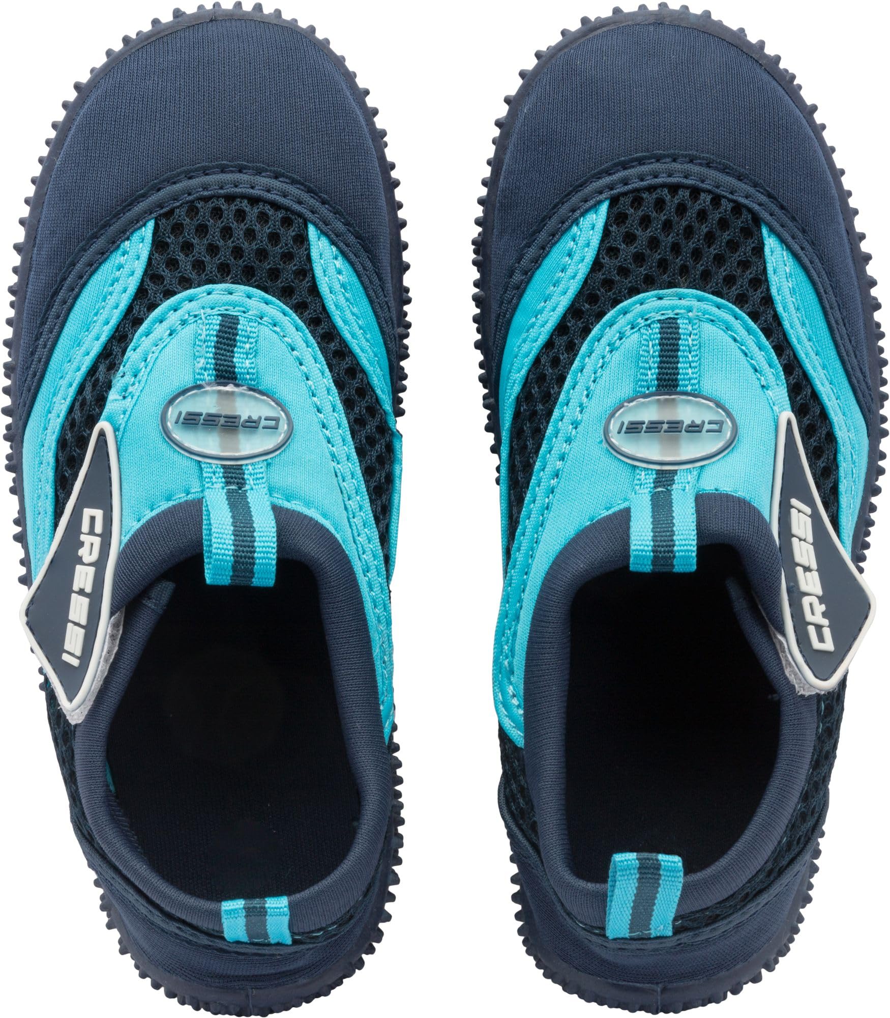 CRESSI Coral JR Chaussures de Plage et d’Eau pour Enfants Respirantes en Néoprène avec Semelle Antidérapante Protection contre Rochers Oursins Sable Chaud Idéales Piscine Mer et Bateau