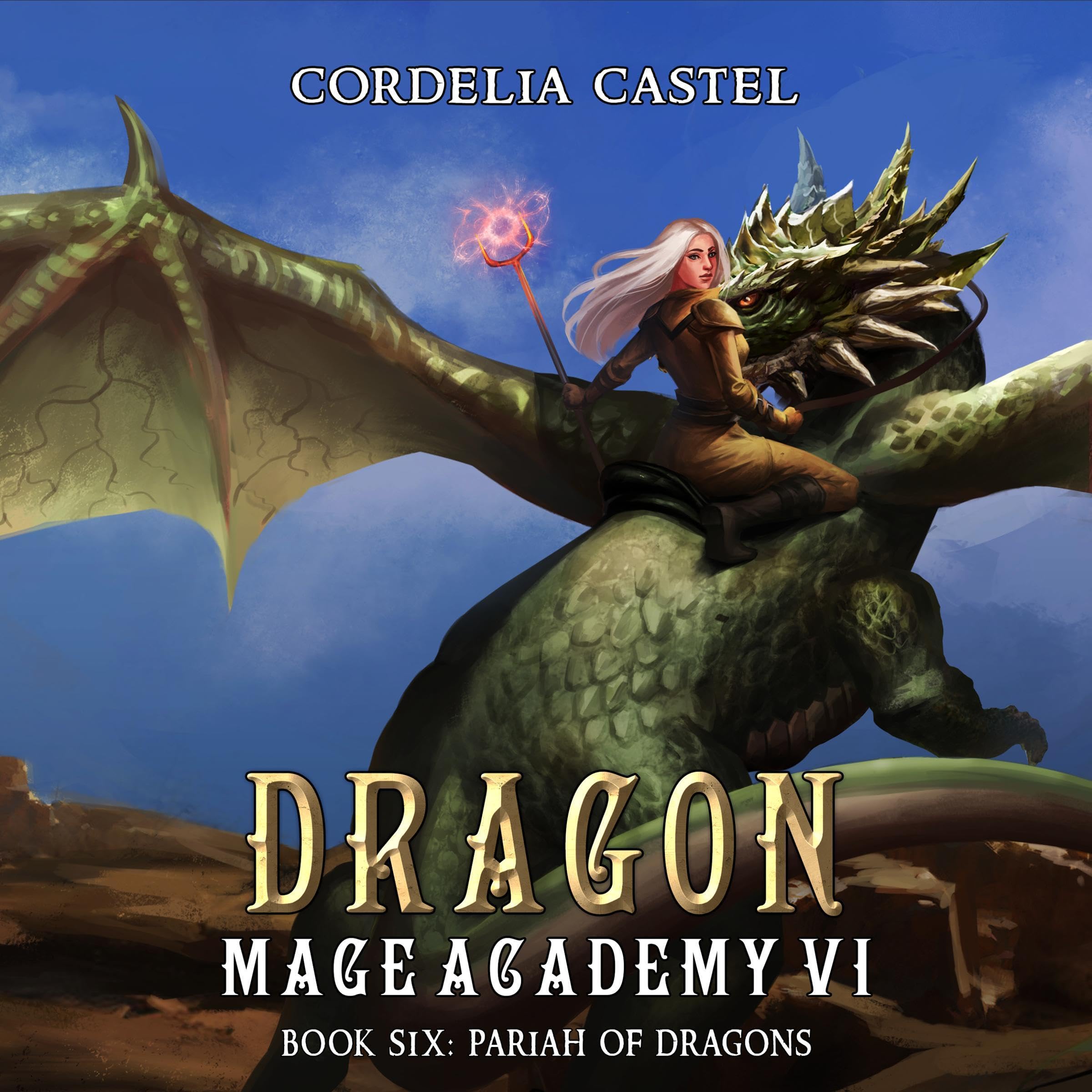 Cover art for Dragon Mage Academy: Pariah of Dragons