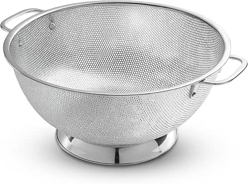 Bellemain Colander for Kitchen – 5 Qt Stainless Steel Strainer
