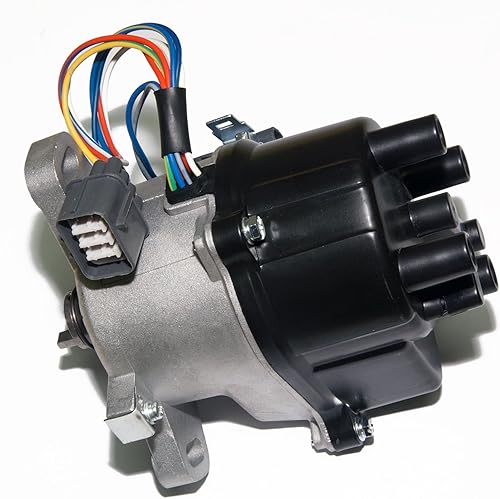 Miniatura 5 de MAS VTEC Distribuidor de encendido con tapa y rotor TD-42U TD42 TD-48U compatible con Honda Civic 92-95 1.5L 1.6L VTEC VX EX SI 30100-P08-006