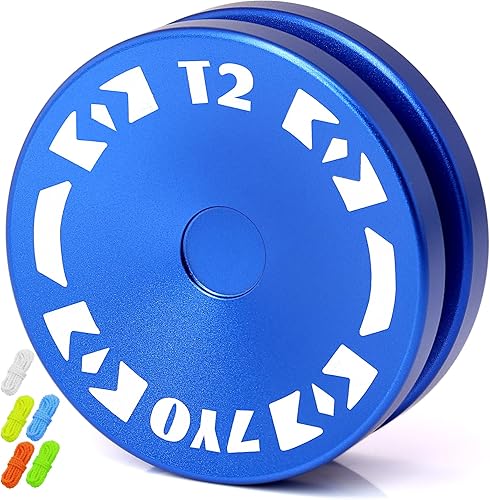 7YO T2 Responsive Yoyo Auto Return para niños y principiantes, Yoyo profesional de metal Yoyo Looping 2A Yo Yo para trucos de cuerda + 5 cuerdas