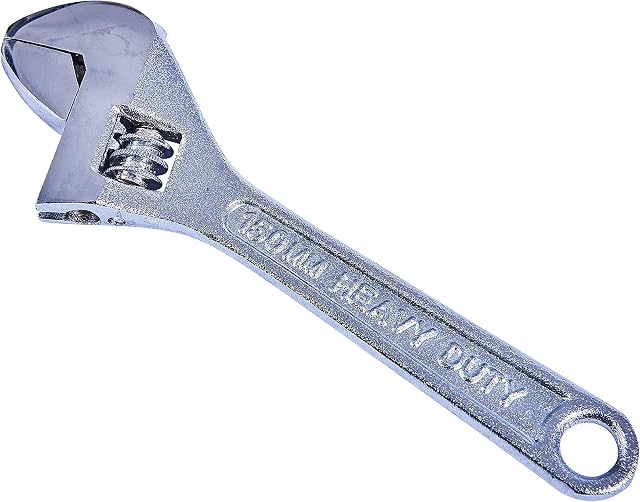 Amtech C1800 150mm (6") Adjustable Wrench with 20mm (0.8") jaw Opening