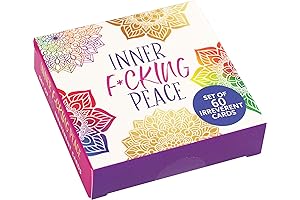 Inner Fucking Peace Motivational Card Deck: Get Your Shit Together and Find Your Inner Peace