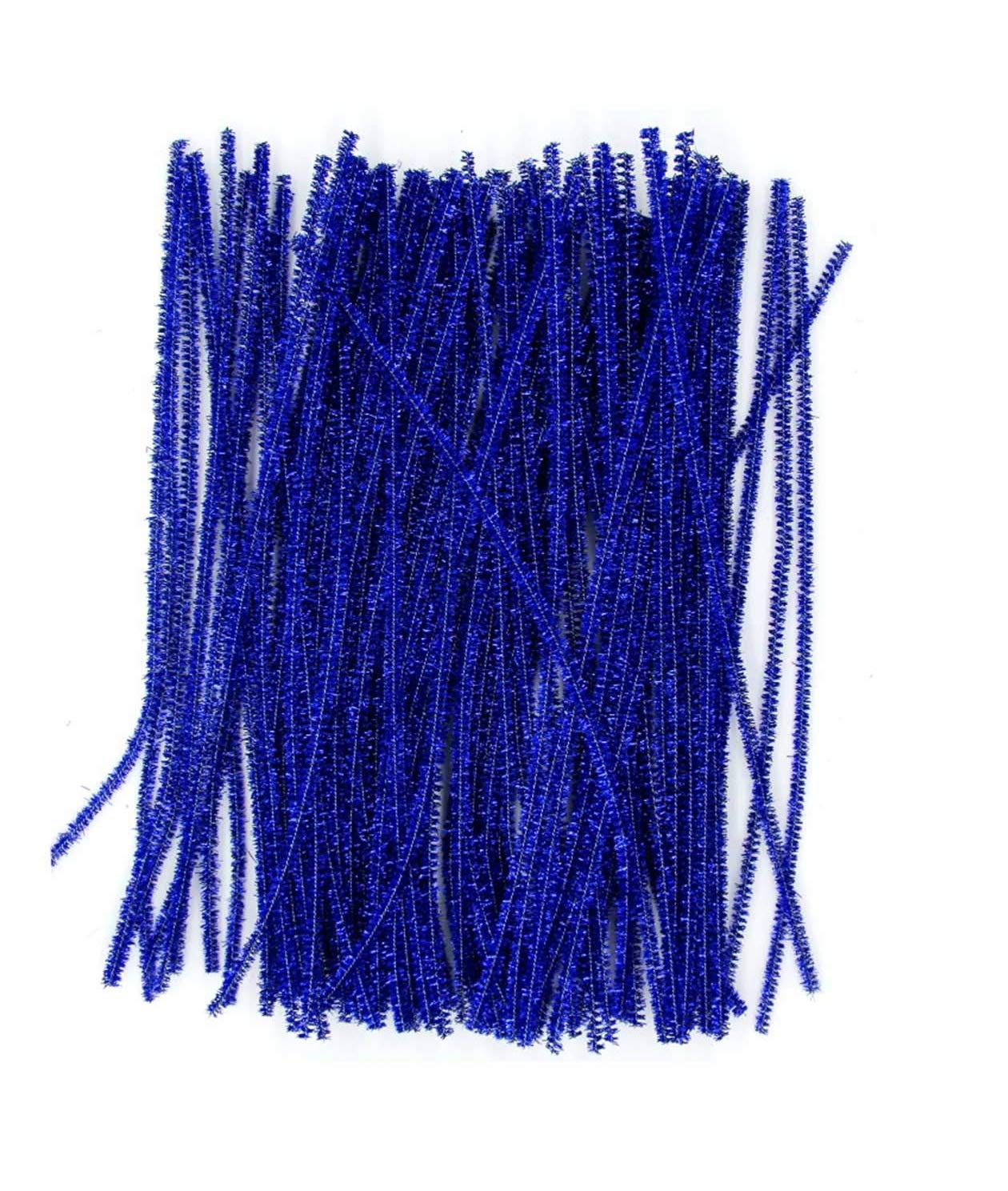 Sparkle Pipe Cleaners 25 Pcs, Chenille Stems for DIY Crafts Decorations Creative School Projects (6 mm x 12 Inch)