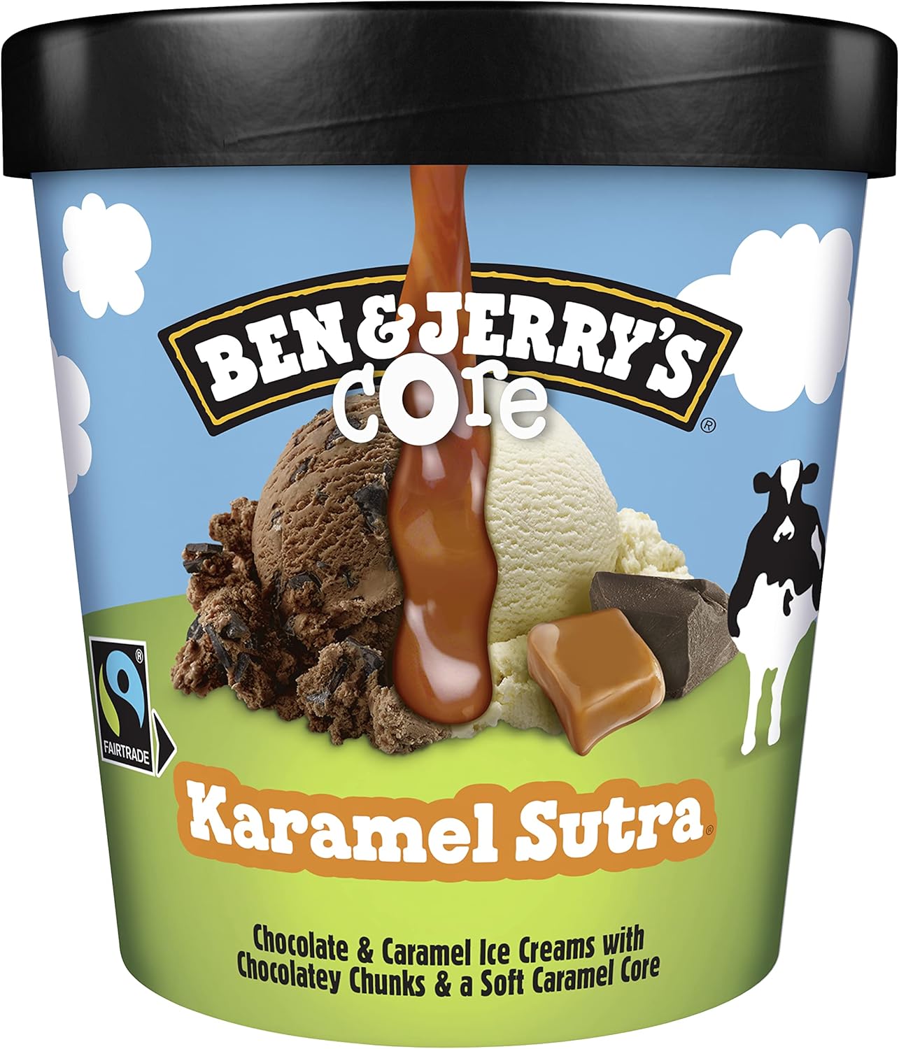 Ben & Jerry's Karamel Sutra Core Ice Cream 465 ml Amazon.co.uk Grocery