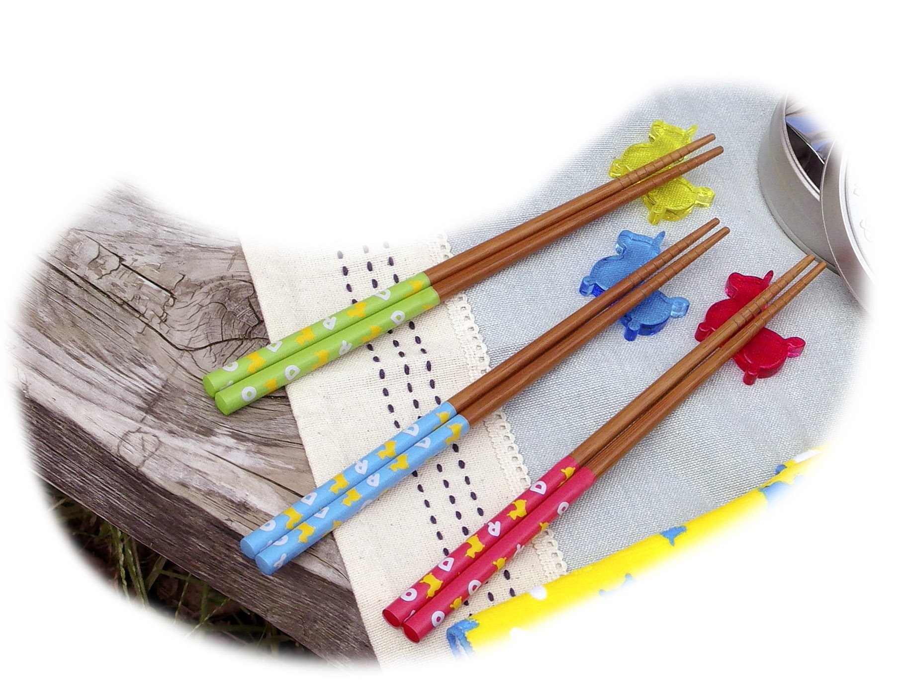 Amazon｜ロディ お箸 3膳 箸置き タオル ハンカチ ギフト セット