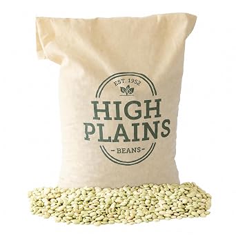 High Plains Beans Green Baby Lima Beans, 10 lb Bag, Premium Lima Beans