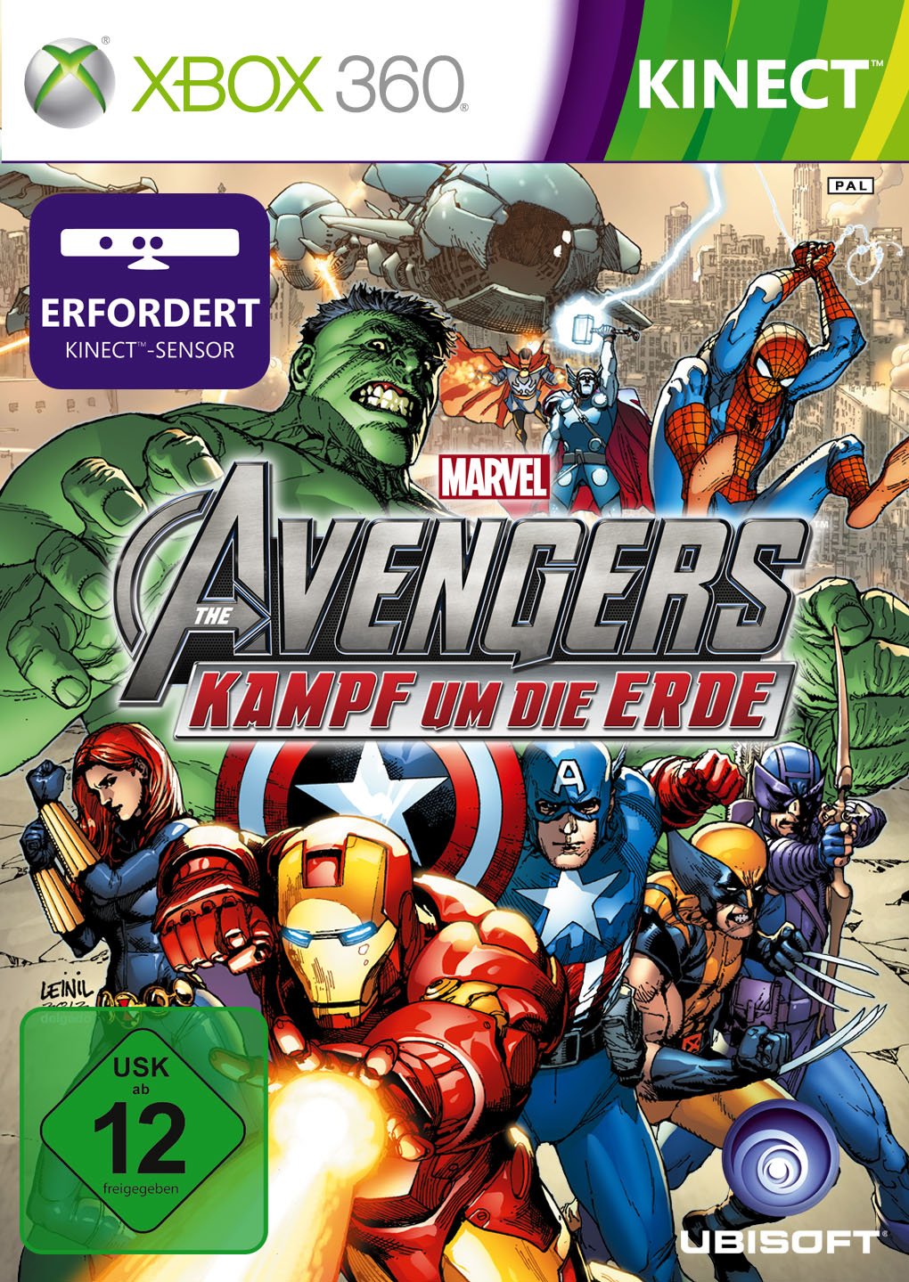 Marvel Avengers : kampf um die erde [import allemand]