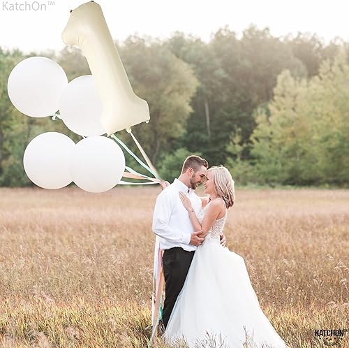 Miniatura 1265 de KatchOn, Globo dorado gigante del número 8 de 40 pulgadas, globo dorado del número 8 para decoraciones de cumpleaños de 8 años para niñas