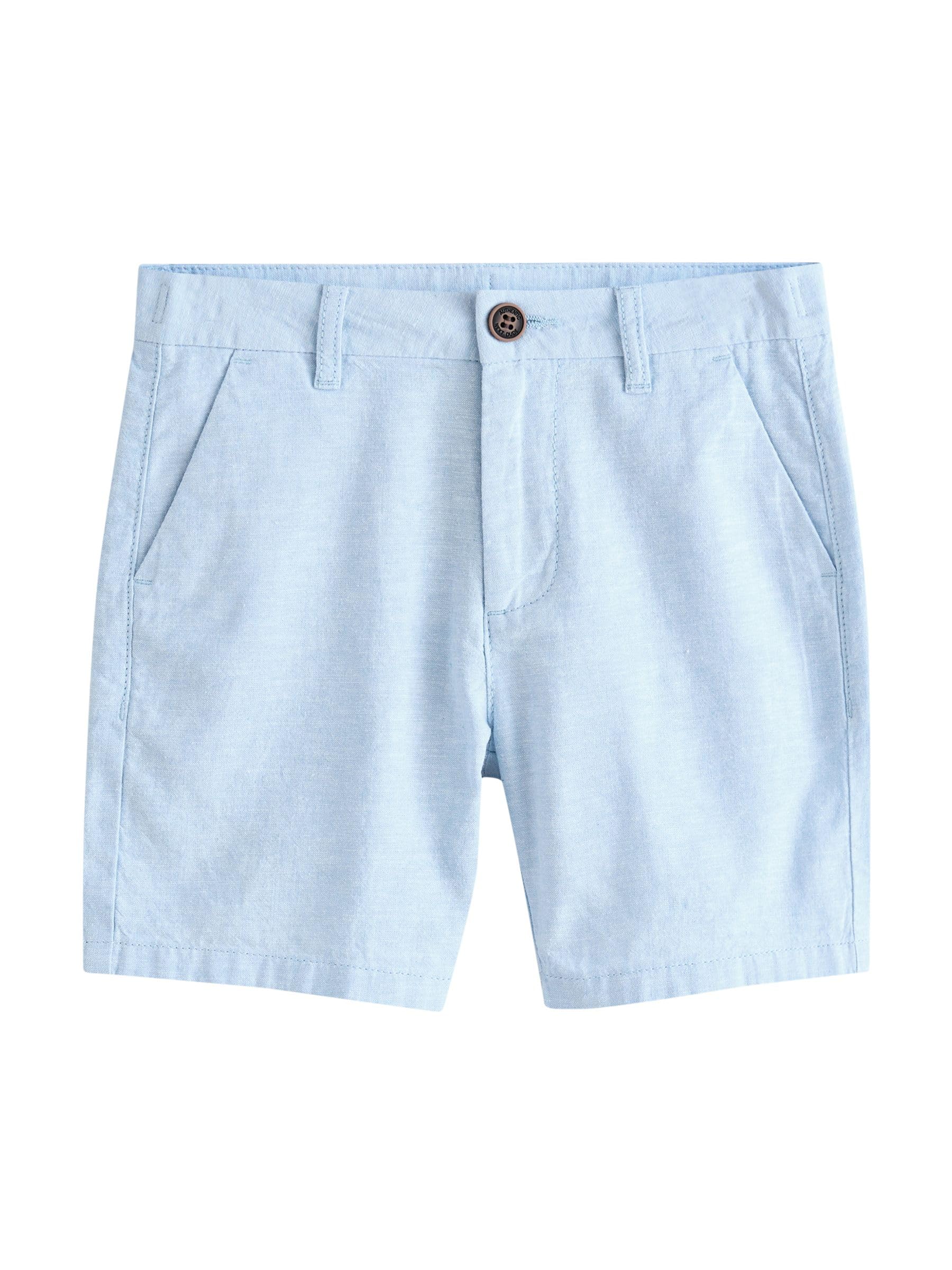 NEXT Garçon Short Chino en Lin, Lot de 2