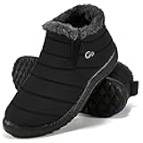 Snow Boots for Women Winter: Warm Fur Lined Ankle Booties Comfortable Waterproof Slip On Lightweight Womens Boots
