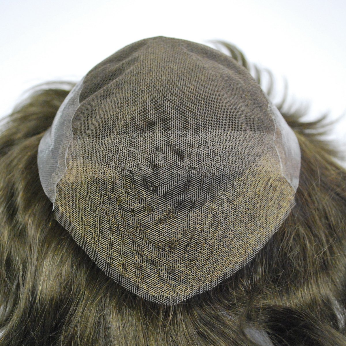 Dark Brown Hair System for Men 3# Toupee Human Hair Mens Human Hair Piece Lace Front