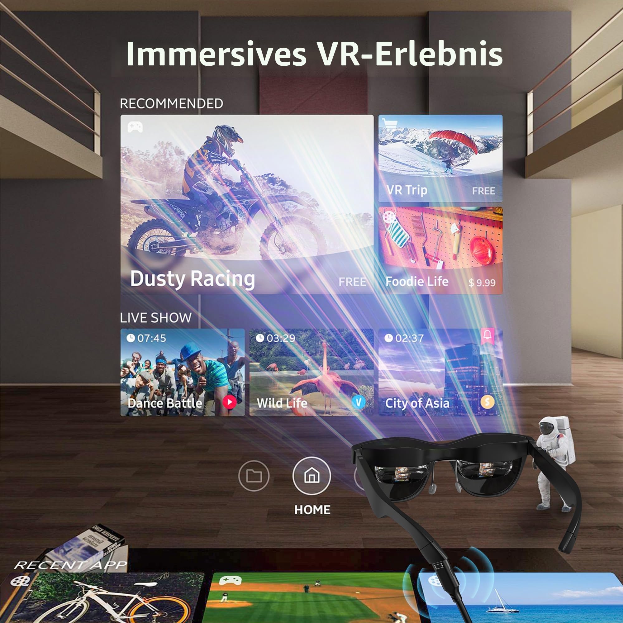 DisplayPort-auf-USB-C-Kabel, 5K @ 60Hz/4K @ 144Hz, 2 m DP auf USB C für mobilen Monitor, Studio-Display, XREAL Beam, Touch-Funktion, kompatibel mit Nreal Xreal, Switch, Xbox, Steam Deck, PS4/5
