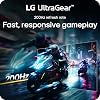 Monitor para juegos LG 27G610A-B Ultragear QHD (2560 x 1440) IPS de 27 pulgadas, 200Hz, 1ms, AMD FreeSync Premium, VESA DisplayHDR 400, HDMI, DisplayPort, soporte con inclinación/altura/giro/pivote, negro 3
