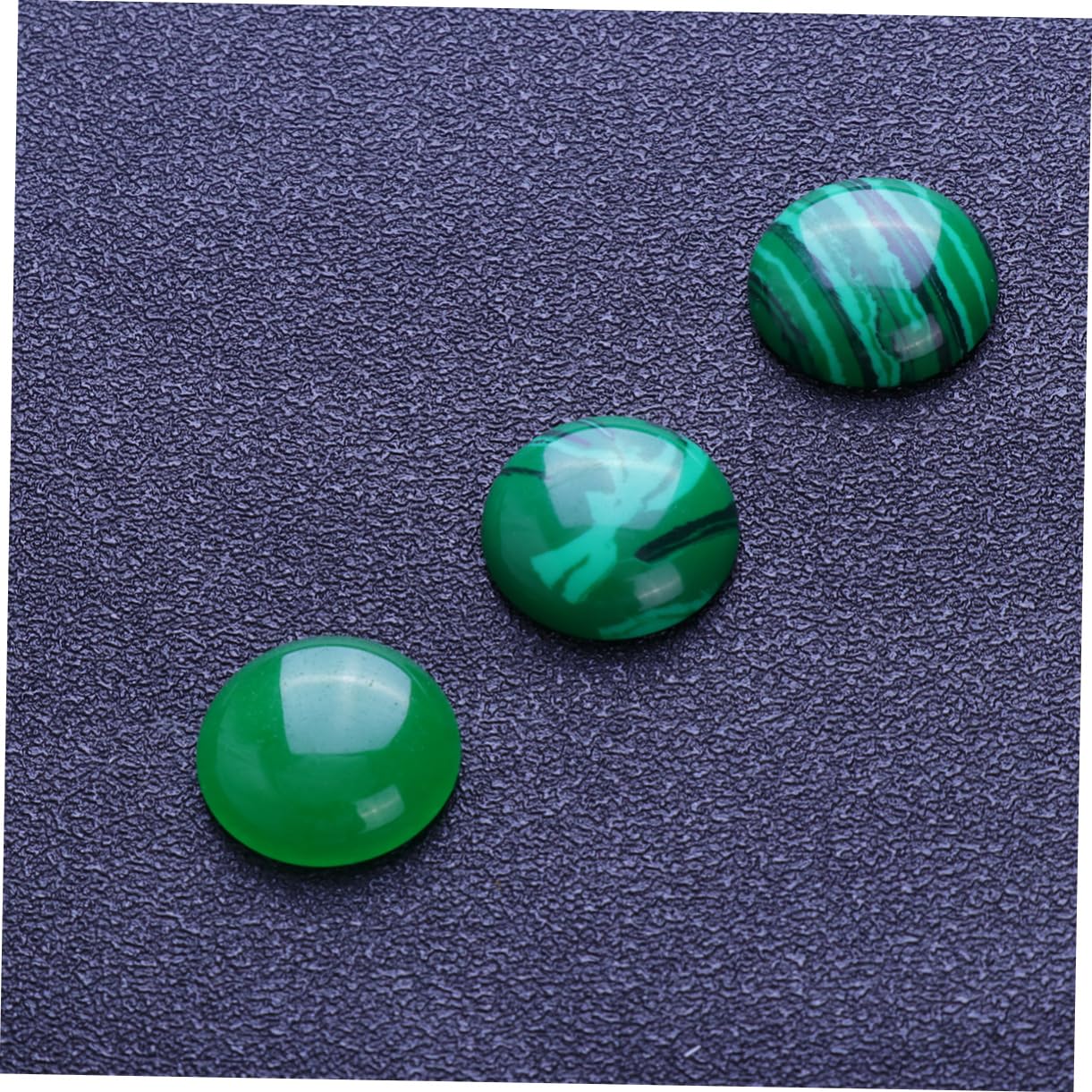 NUOBESTY 40pièces Semicircle Bead Sticker pour Bijoux Accessoires De Création De Décorations Artisanales Aléatoires