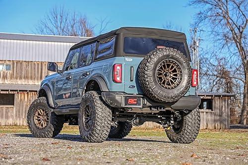 Miniatura 7 de Rough Country Enganche receptor Clase III de 2 pulgadas para Ford Bronco (2021-2025) - Añade capacidad de remolque de 3500 libras, fácil instalación