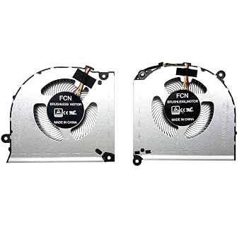BestParts New CPU + GPU Cooling Fan Replacement for CLEVO PC50 PC70, PC50DP PC50DR PC50DS, PC70DP PC70DR PC70DS, P/N FMKL FMKK Only fits10th Gen Processor, RTX 30 Series