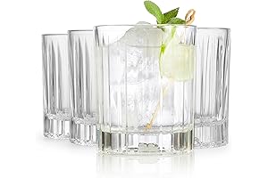 Libbey Flashback Double Old Fashioned Glasses: Elevate Your Cocktail Experience with Style