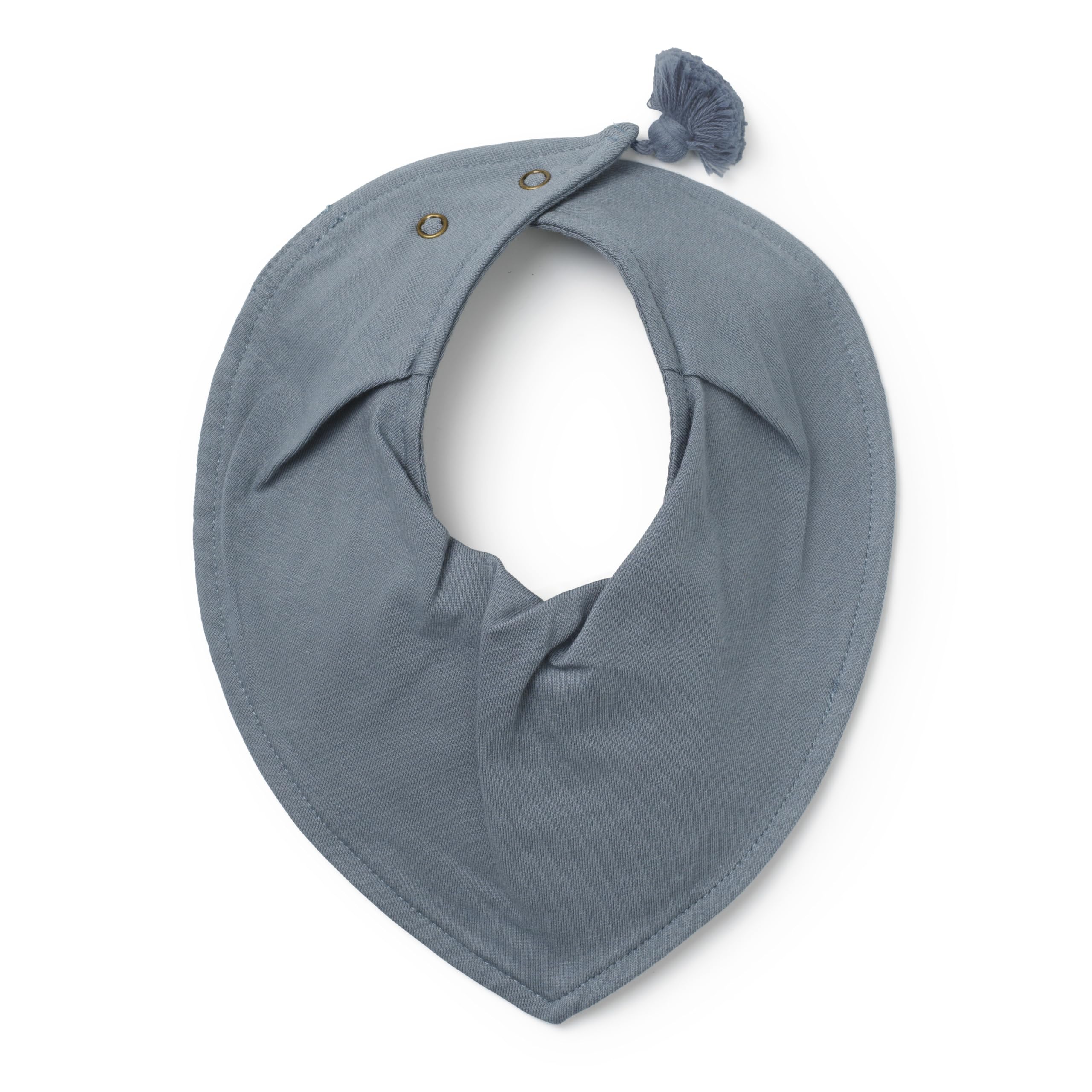 Elodie Details Sabberlätzchen Baby Lätzchen, Halstuch Dreieckstuch 100% Baumwolle OEKO-TEX, Wasserabweisend Verstellbar Weich Schnelltrocknend, Neugeboren Mädchen Jungen Unisex – Tender Blue