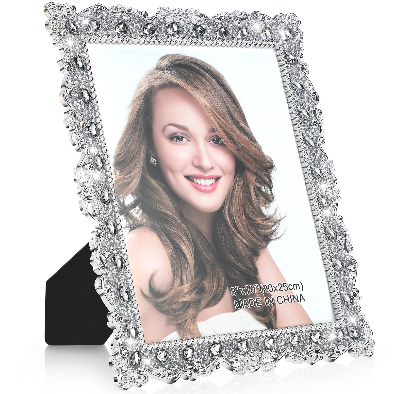 Photo 1 of Yookeer Crystal Picture Frame 8 x 10 Inch