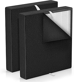 [2 SETS] BF35 Filter Replacement Set Compatible with Alen Air Purifier Filter Replacement BF35 for BreatheSmart Classic H13 True HEPA Air Cleaner for Home and Large Room, Include 2 HEPA and 2 Pre-filter