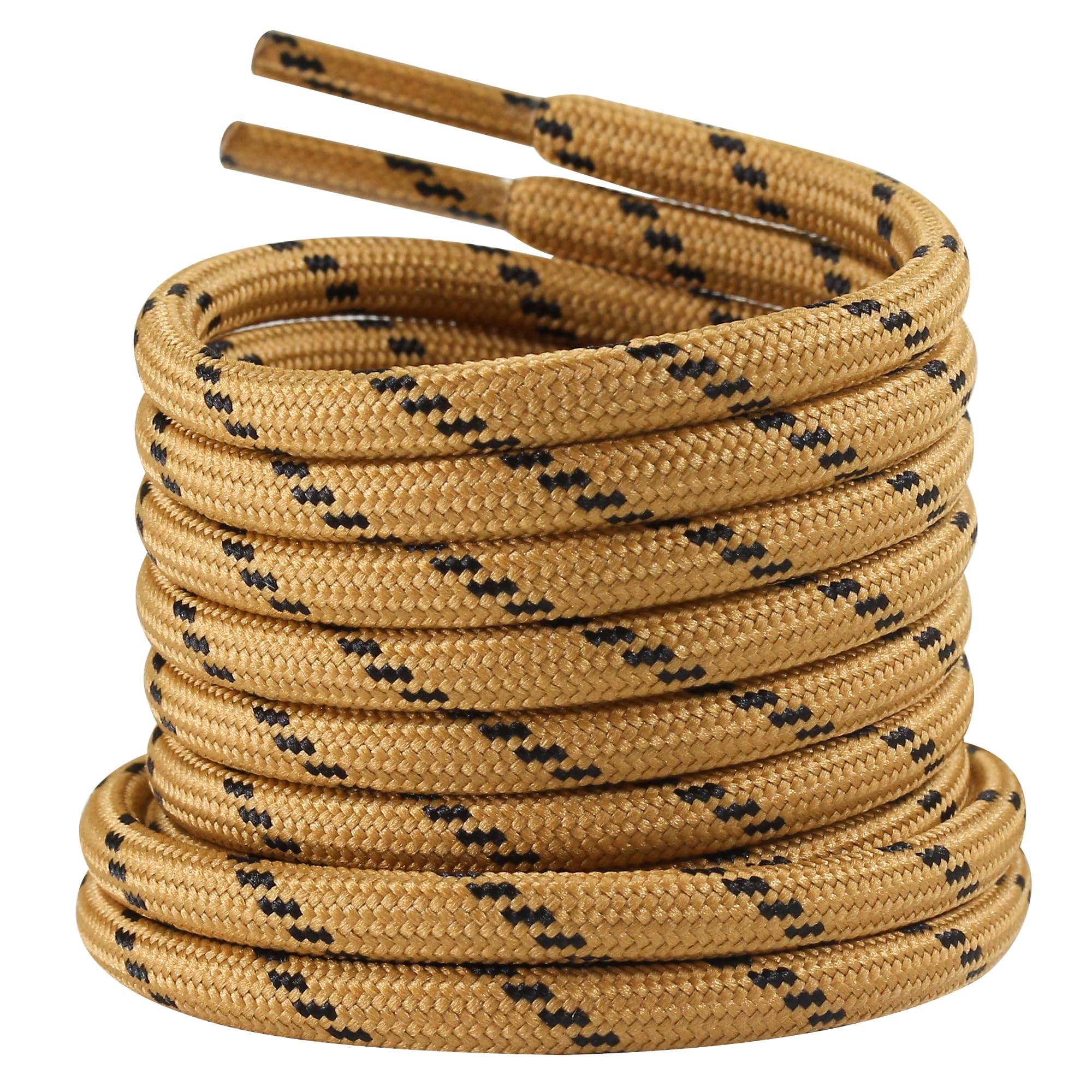 Heavy Duty Work Hiking & Walking Boot Laces, 4.5mm Round Trainer Shoe Laces