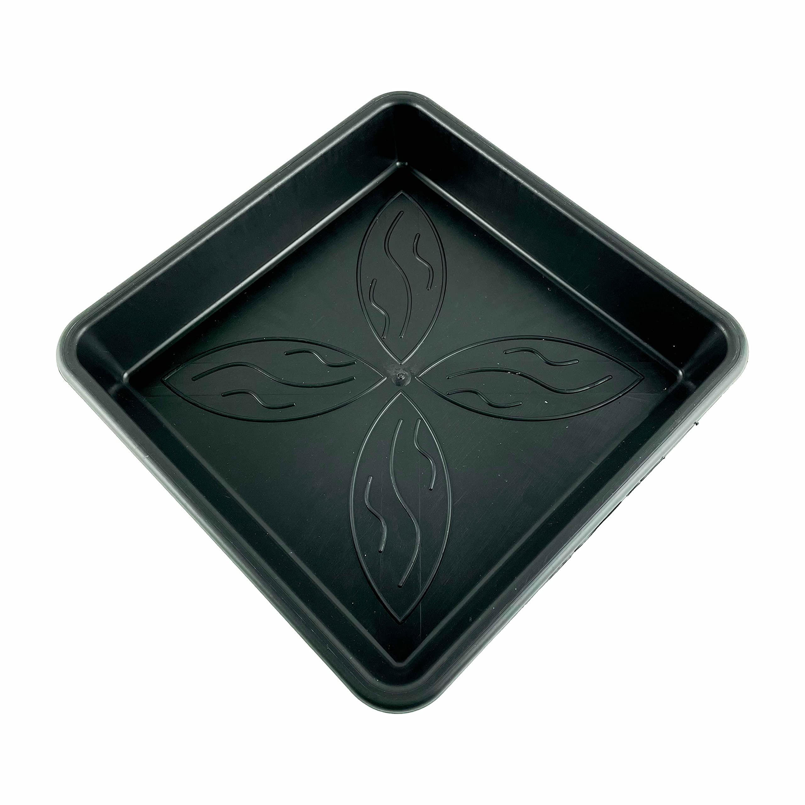 30 x Untersetzer 25,1 x 25,1 cm mit Blumenmuster Quadratisch Pflanzen Garten Muster