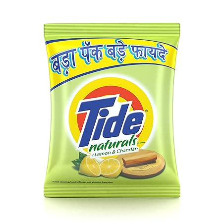 Tide Naturals Lemon and Chandan Detergent Washing Powder, 1kg