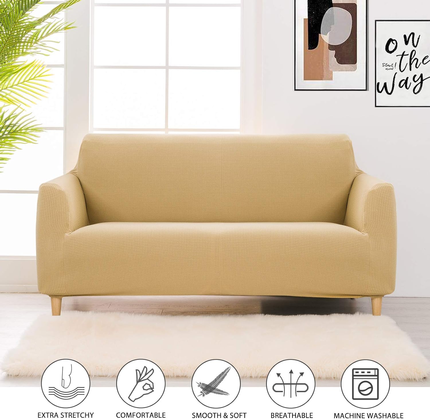 Buy Recyco Chair Cover Strech Couch Cover Small Sofa Covers For 1 Seater Couch 1 Piece Mini Sofa Furniture Protector Non Slip Spandex Jacquard Fabric Small Checks Chair Buy Recyco Chair Cover Strech Couch Cover Small Sofa Covers For 1 Seater Couch 1 Piece Mini Sofa Furniture Protector Non Slip Spandex Jacquard Fabric Small Checks Chair