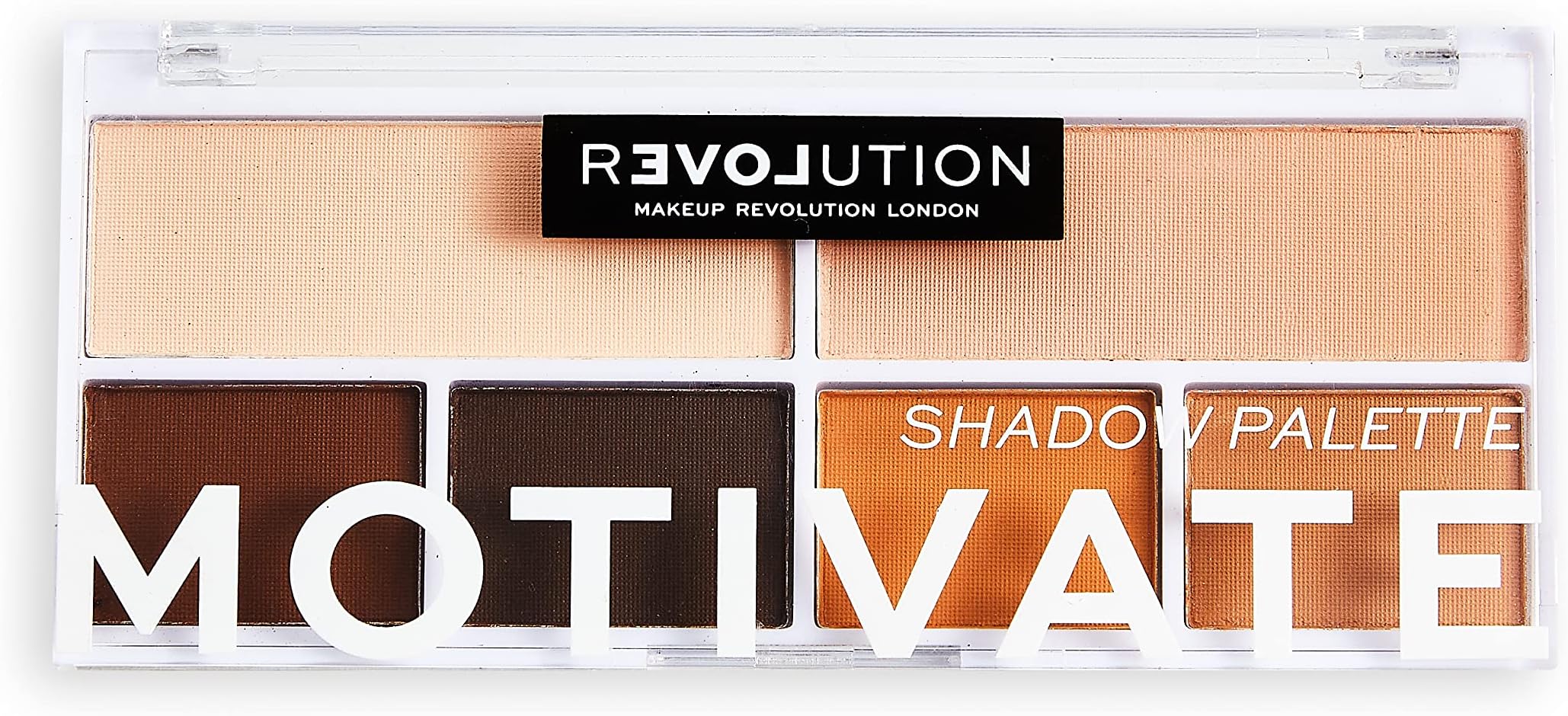 Makeup Revolution Colour Play Motivate Matte Eyeshadow Palette, Mixed, Multicolor