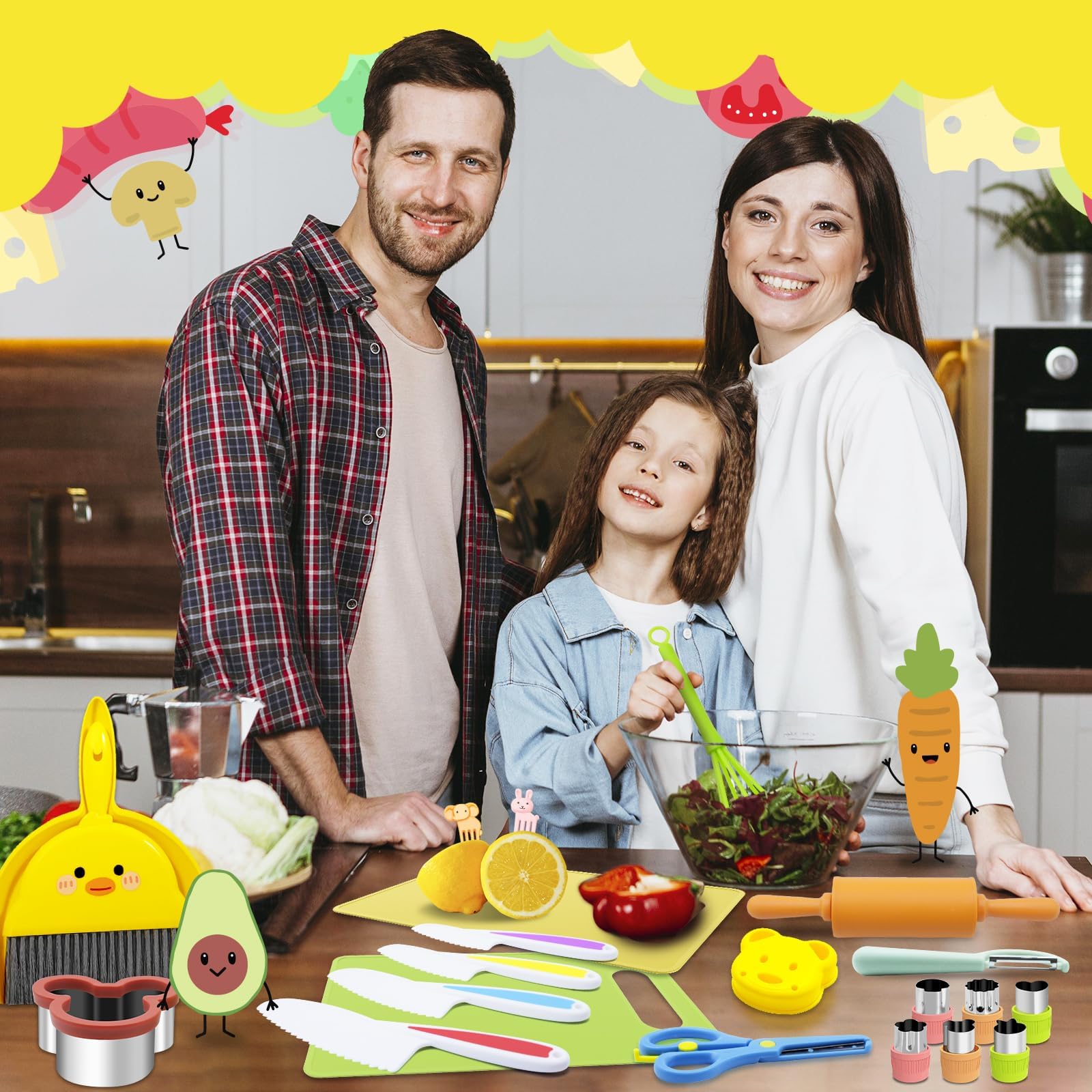 JOYBOY zestaw noży kuchennych dla dzieci