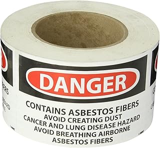NMC VRD82 Hazard Warning Label,