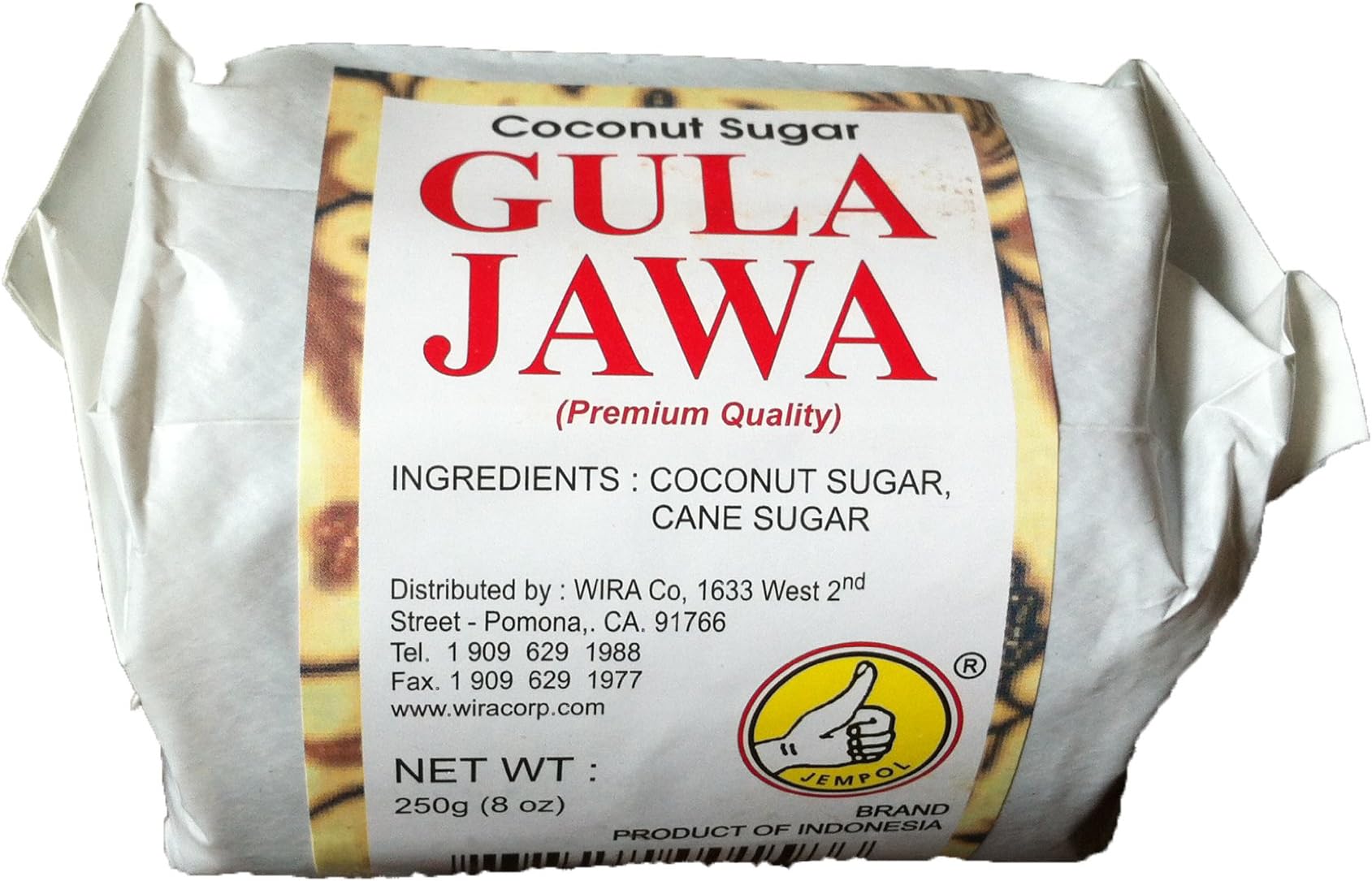 Gula Jawa (Coconut Sugar) - 8oz.