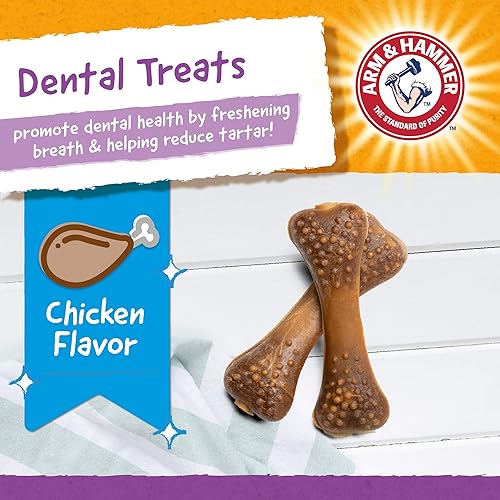 Miniatura 3 de Arm & Hammer Masticables dentales para perros  Golosinas dentales para perros que luchan contra el mal aliento y eliminan placa y sarro sin