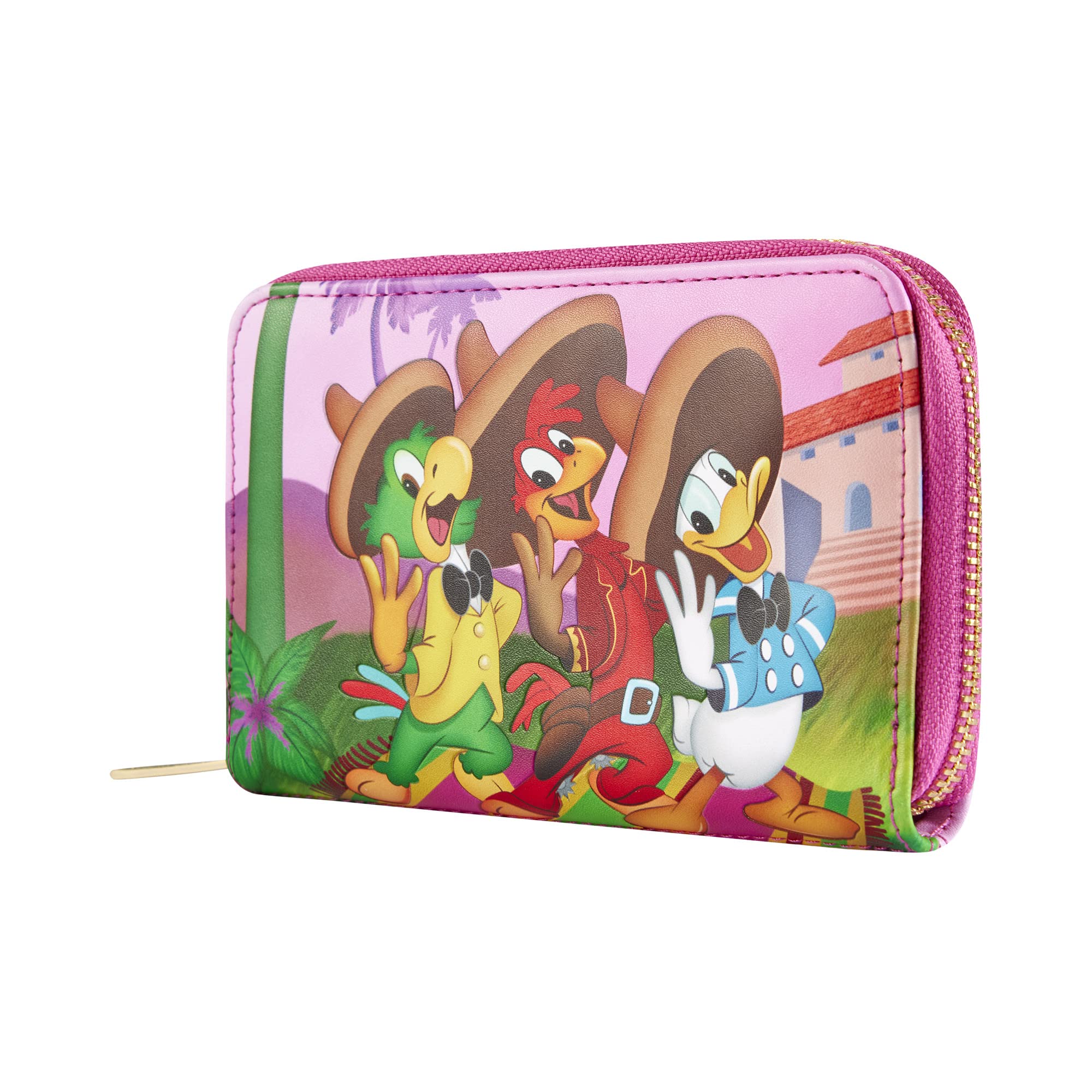 Amazon.com: Loungefly Wallet Walt Disney Archives: 3 Caballeros