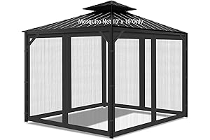 Gazebo Mosquito Net for 10x10 Canopy
