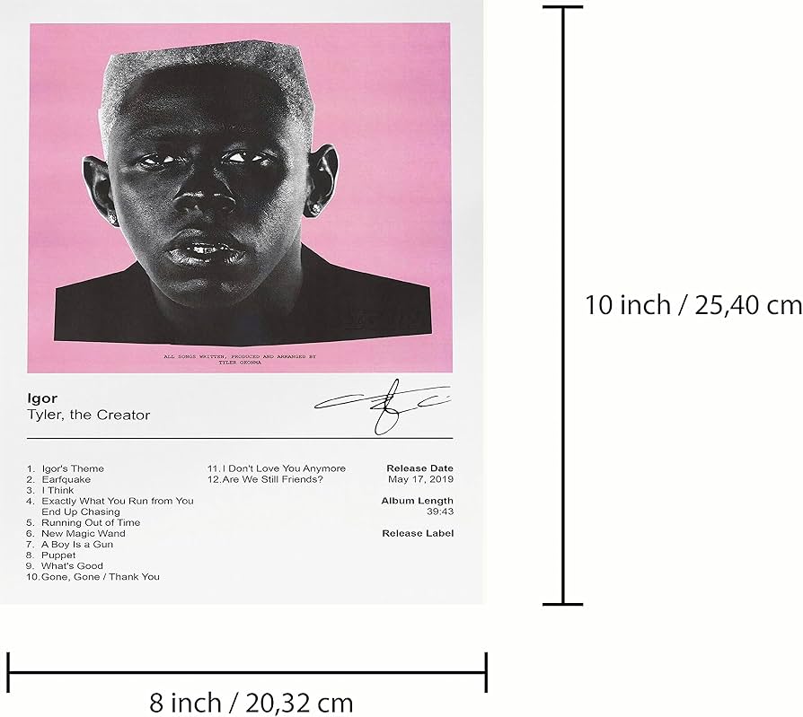 Amazon.co.jp: ZONTO タイラー・ザ・クリエイター サイン入り