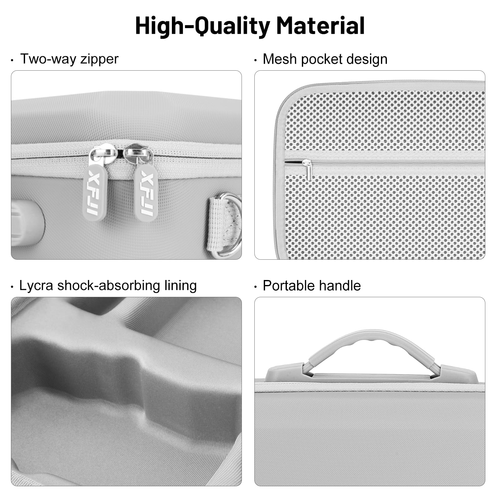 Sac pour DJI Mini 5 Pro/Lito X1/Lito 1, Étui de Transport pour DJI Mini 5 Pro Fly More Combo Accessoire, Valise pour RC 2/RC-N3 Contrôleur, pour Drone Rangement