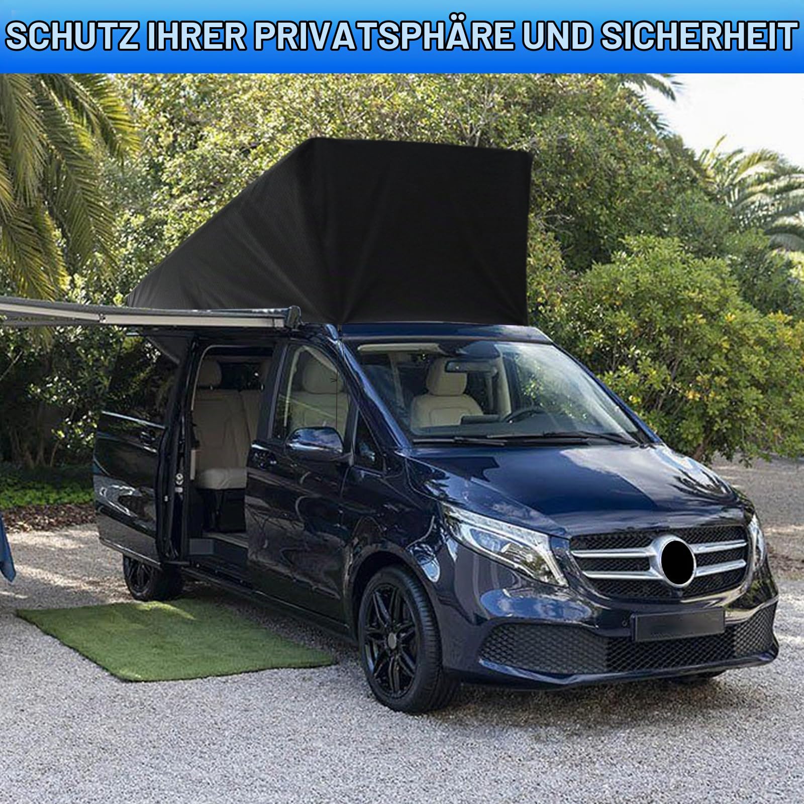 Pop-Top Dachschutz Ersatz für Mercedes-Benz V-Class W447 2014-2026 Dachzelt