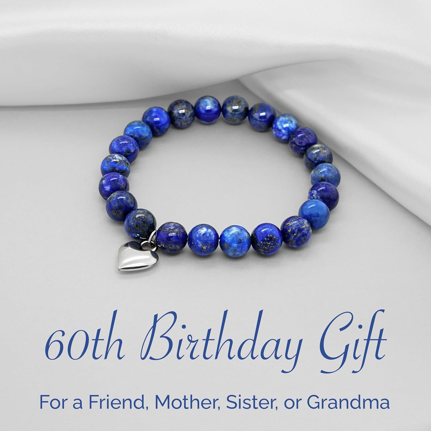 OLGAS GEMS 60th Birthday Milestone Bracelet & Meaningful Message Card - Beautiful and Sentimental Gifts for 60th Birthday Women - Image 3