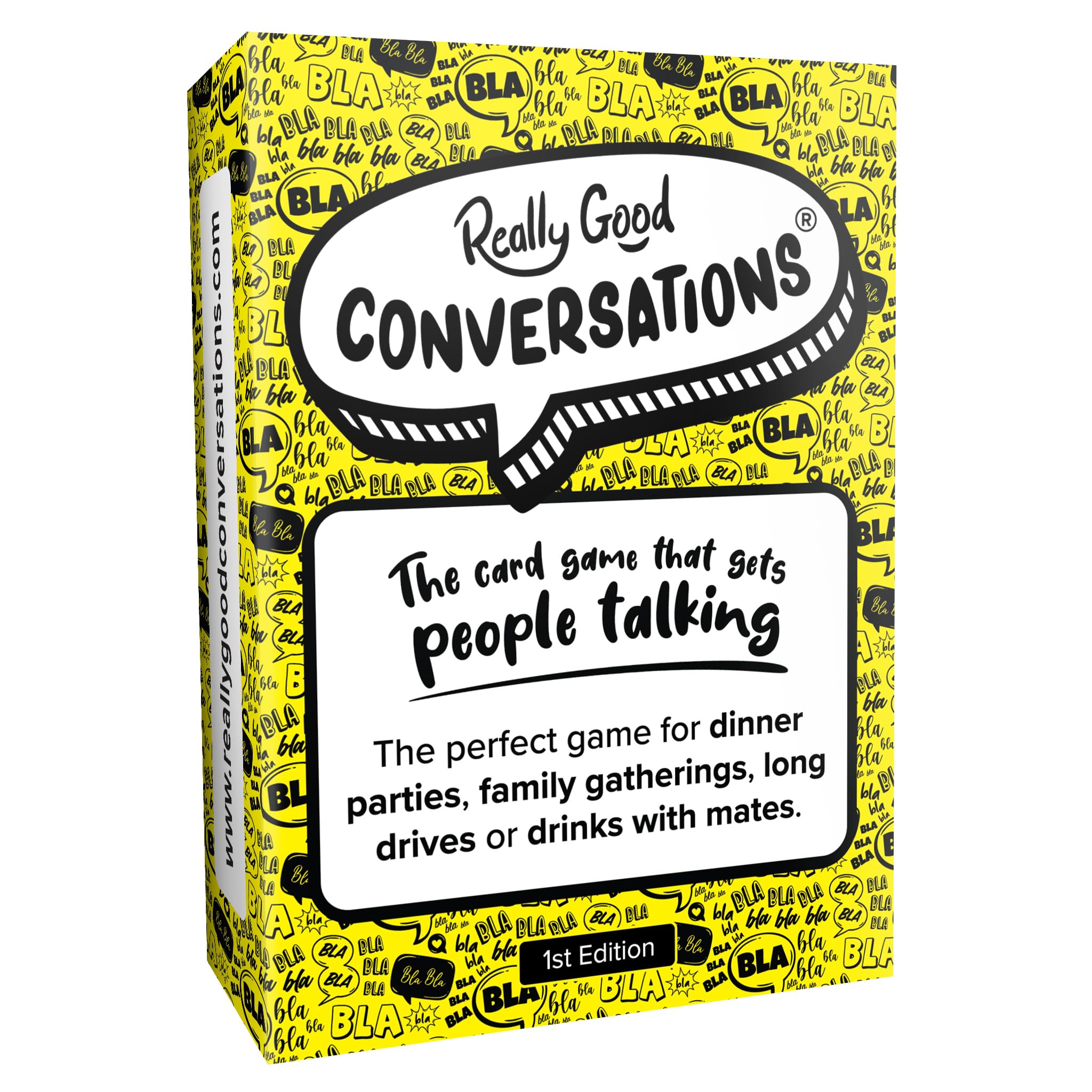 UK Made Conversation Cards Game, Original Conversation Starters, Thought Provoking Questions for Family and Friends, Party Games