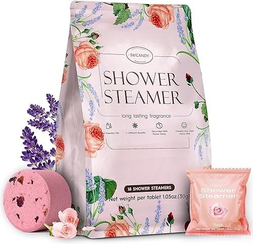 SWCANDY - Vaporizadores de ducha, regalos de aromaterapia para mujeres, paquete de 18 bombas de ducha con aceites esenciales, regalos de cumpleaños disponible en Yaxa Venezuela
